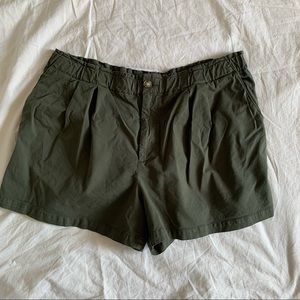 Loft Dark Green 3.5 Inch Inseam Shorts sz XL